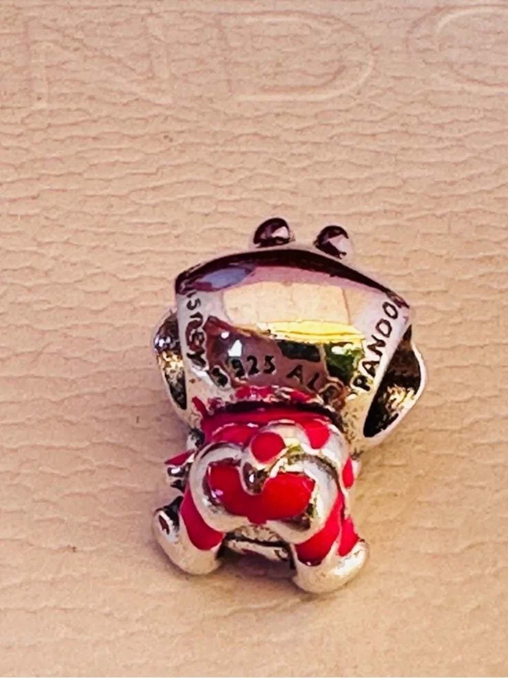 7 Pandora Silver Multicolor Enamel Pet Character Charm Set new with out tags